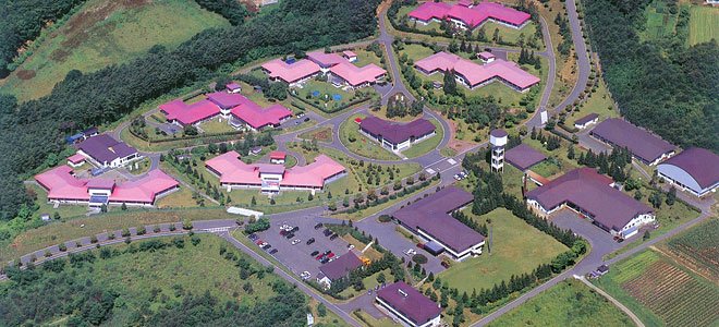 中山の園　航空写真