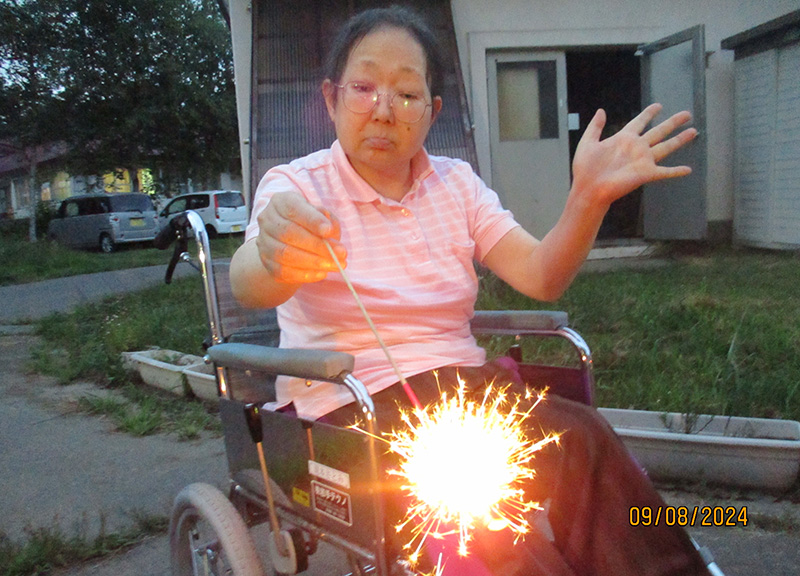 花火交流会